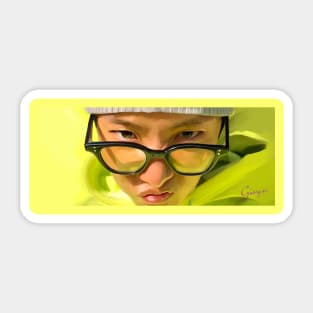 Jhope Yellow Sticker